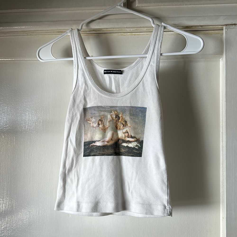 Brandy Melville tank top with portrait